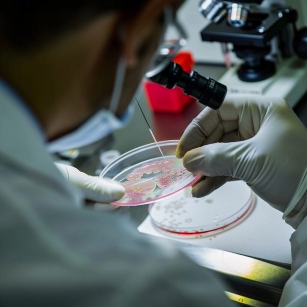 group chemical engineers working laboratory